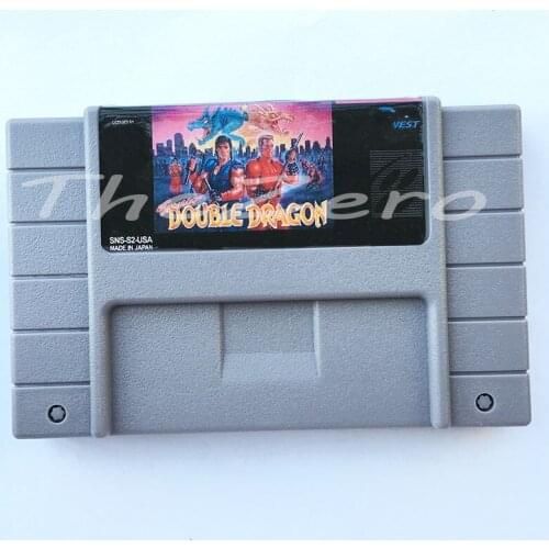 Double Dragon Video Game USA Version for 16 bit Super Game Card Cartridge Card for 46pin NTSC Game Player