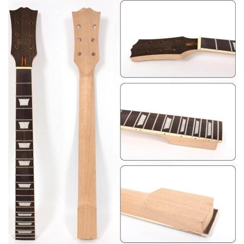 L9 Mahogany Electric Guitar Neck 22Fret 24.75inch Rosewood Fretboard Unfinished