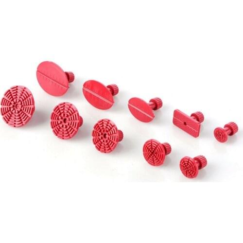 Sheet metal tool car dent extractor suction cup groove repair tool gasket unpainted 10 pcs/bag