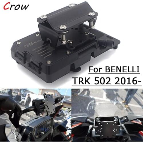 Motorcycle Navigation Support Bracket GPS Phone Charging FOr Benelli TRK502 Jinpeng TRK 502 2017