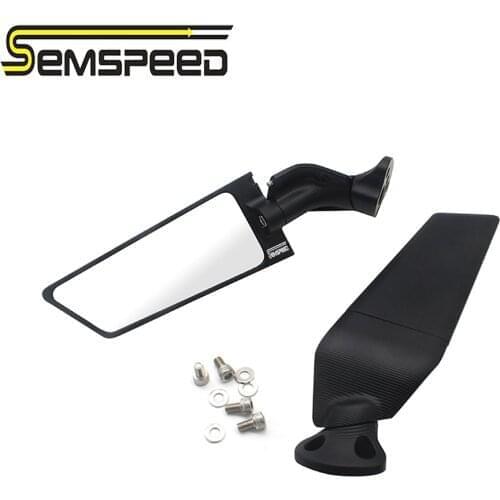 Motorcycle Newest Side Mirrors Modified Wind Wing Adjustable Rotating Rearview Mirror For Yamaha YAMAHA YZF R6 YZF-R6 2005-2008