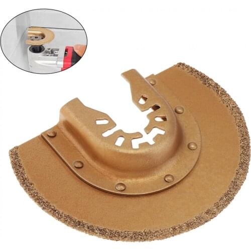 Saw Blade 88mm Gold Cemented Carbide Large Semicircular Saw Blade Power Tool Accessories Fit for Wood Cutting /Nail Cutt