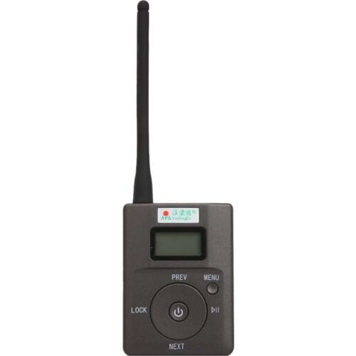HanRongDa HDR-831 Portable Stereo Digital FM Transmitter Broadcast with Mic Audio TF Card Slot AUX IN Microphone Input