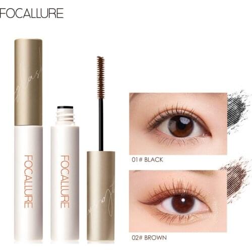 FOCALLURE Extra Fine Mascara Long-lasting Curling Thick Lengthening Eye Lashes Cosmetics Waterproof Beauty Mascara Makeup