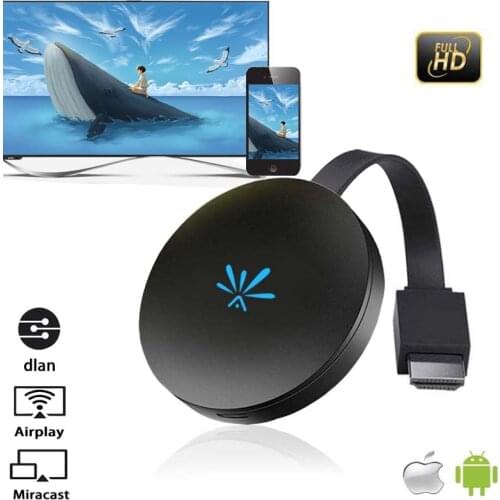 G6 WiFi TV Stick 1080P Full HD 2.4G 5G Wireless MiraScreen HDMI-compatible With YouTube Display Dongle Receiver For IOS Android