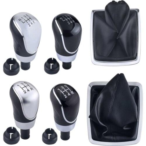 10 pcs/lot wholesale 5/6 Speed Manual Gear Shift Knob Lever Gaiter Boot Cover For Ford Focus 2 MK2 FL MK3 MK4 MK7