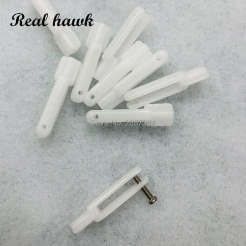 200pcs POM Clevis d2xL29mm with screw For RC Model Planes Airplanes Parts Aircraft Aeromodelling Jet Replacements free shipping