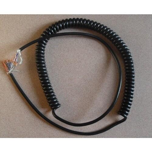 21 core spring cable electronic hand wheel spring wire spiral signal line undraw 3 to 4 meters