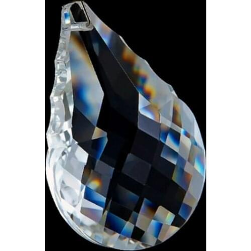 38mm-76mm Suncatcher Crystal Gourd Faceted Chandelier Pendant Prism Hanging Ornament Fengshui Xms Lamp Part