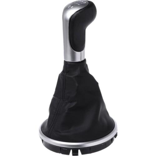 5 Speed Car Gear Shift Knob Gaitor Boot For Skoda Fabia 2 MK2 2007-2012 Roomster