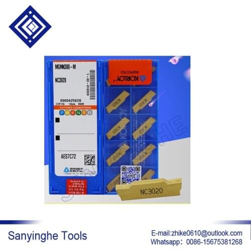 Free shipping 50pcs /lots MGMN300-M NC3030 / MGMN300-M NC3020 / MGMN300-M PC9030 cnc carbide parting & grooving inserts