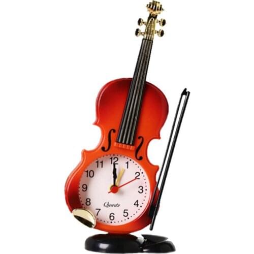 Alarm Clock Simulation Ornaments Bedroom Creative Desktop Gift Modeling Timing Musical Timer Table Room Decoration Instrument