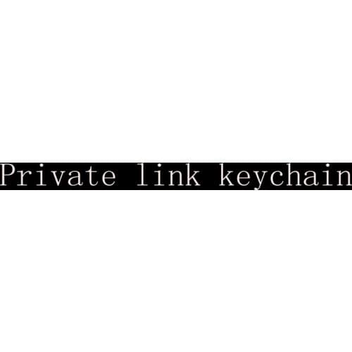 Private link keychain