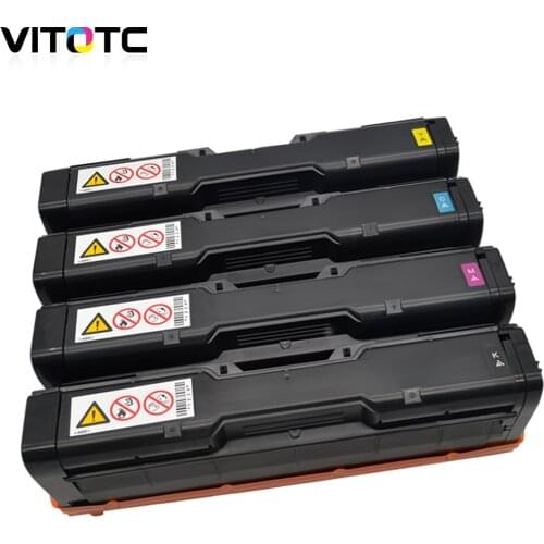 Color Toner Cartridge Compatible For Ricoh Aficio SP C220S C221SF C222DN C240DN C240SF SPC220 222 SPC240 Laser Copier Refillable
