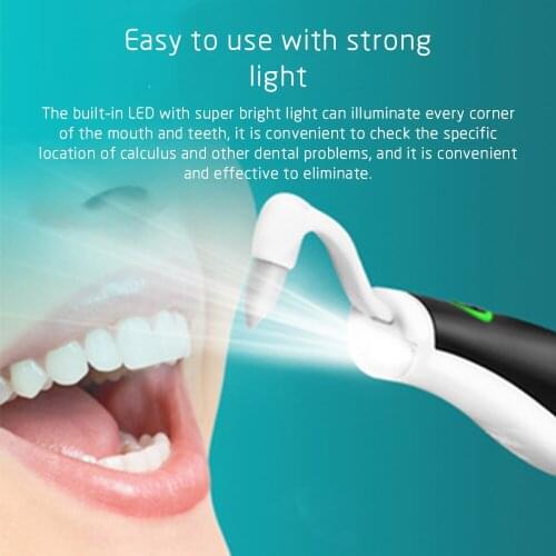 Electric Sound Wave Dental Scaler Tooth Stain Plaque Calculus Remover Teeth Whitening Cleaning Scalers Tooth Odontologia