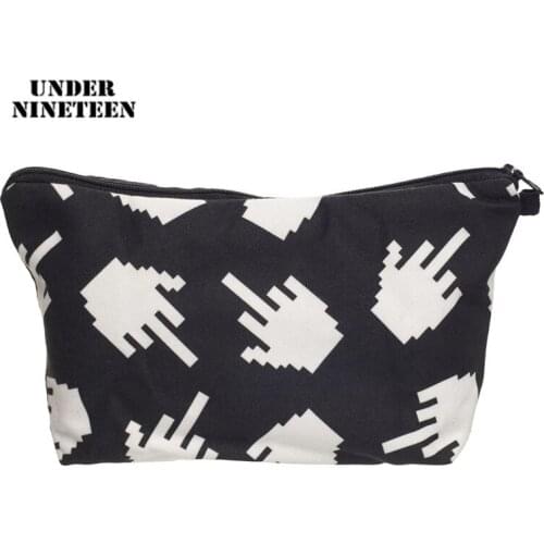 Under Nineteen 2019 New Travel Makeup Organizer Bag Large Capacity Cosmetic Bag Neceser Toiletry Bath Storage Pouch Ladies Gifts