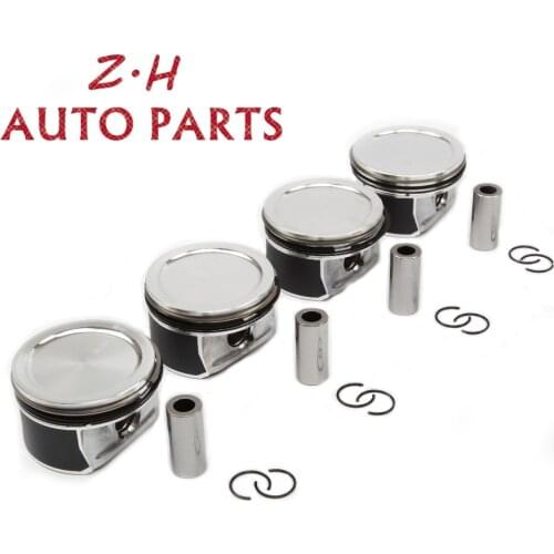 NEW STD Engine Piston Ring Kit 036 107 065 ER For VW Golf Polo Golf Plus Skoda Octavia Seat Leon Ibiza 1.4L Pin 17mm 036198151M