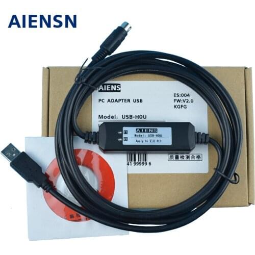 Applicable to Inovance H0U/H1U/H2U series PLC programming cable/data/download cable USB-0U-H2U/1U