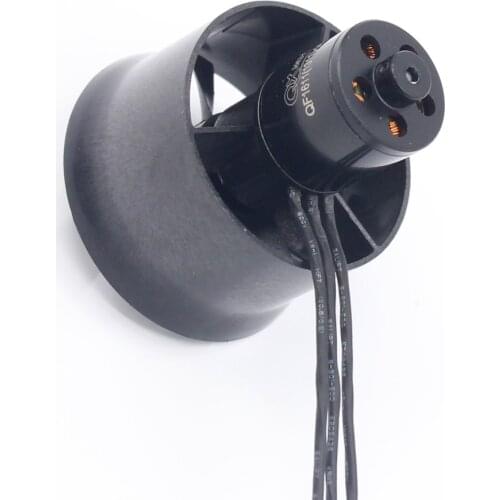 QX-Motor 30mm Ducted Fan EDF 6 Paddle QF1611 5000KV 6000 KV 7000KV 14000KV Brushless Motor For DIY RC Airplanes Model