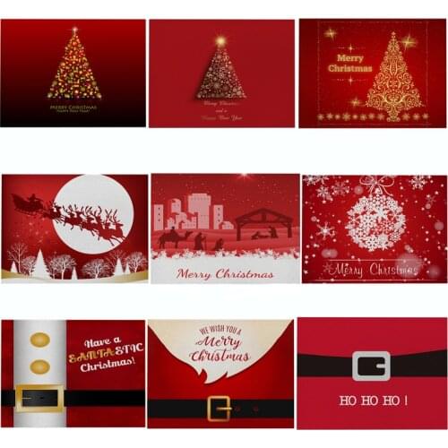 Christmas Dining Table Placemats Linen Non-slip Mats Kitchen Accessories Decorative Tableware Pad Coaster Cork Napkins