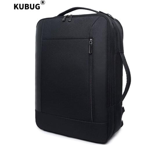 KUBUG 15.6 inch Multi-purpose Laptop Backpacks Anti-thief USB Charging Business Single Shoulder Bag Waterproof Travel Mochila
