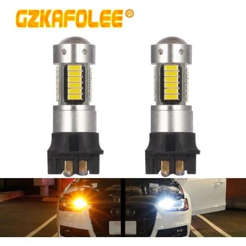 PWY24W Led DRL PW24W Signal Lamp Daytime Lights Automobiles Parts Accessories For Audi BMW VW Volvo Mercedes-Benz Skoda Peugeot