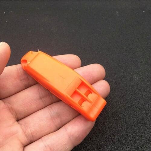 Whistle Designed Dual-frequency First Aid Tool Outdoor Tactical Survival Hikes Match Sentinel Dual Loud Survival Band Plast L1L6