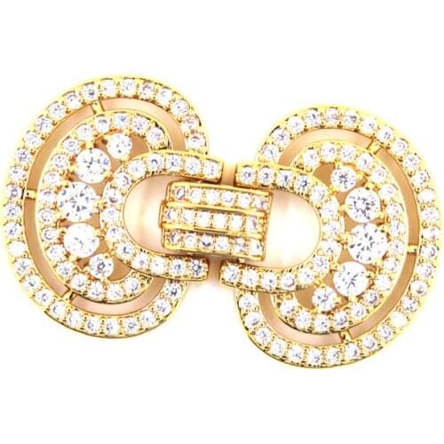 Findings Women Fashion Beads Pearls Bracelets Metal Clasps Accessories Jewelry Making DIY 925 silver Plating Connector Clasps