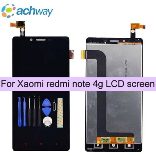 For Xiaomi Redmi Note 4G LCD Display Touch Screen Digitizer Assembly Replacement 1280x720 For 5.5" Xiaomi Redmi Note 4G LCD