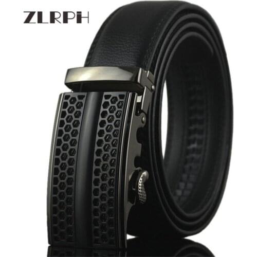 ZLRPH 2020 mens high-end business automatic belt buckle leather lead layer GZYY-LY25-0639-1