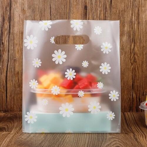 25 Pcs Merchandise Shopping Bags With Handle Christmas Wedding Party Candy Cake Wrapping Bags Packaging For Retail Boutiques