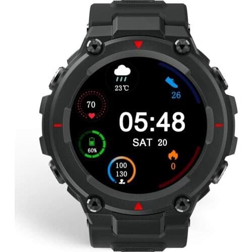 ALLCALL X2 Sport Smart Watch for Men Fitness Tracker IP68 Waterproof Man Heart Rate Monitor Smartwatch for Android Apple Phone