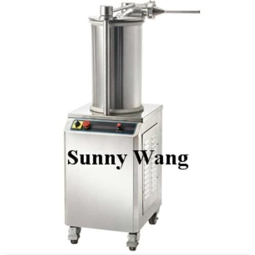 304 food gradesausage making machine hydraulic sausage filler maker for pork meat, lamb meat, beef meat etc