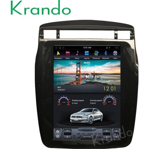Krando Android 9.0 10.4" verticial screen car multimedia system for Volkswagen Touareg 2011-2015 radio audio stereo WIFI