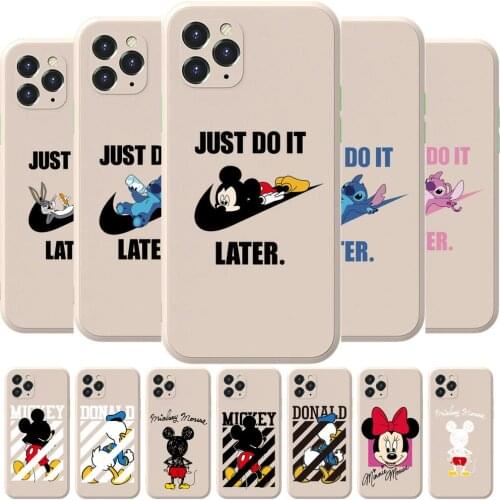 Marvel disney Anime Phone Case cover For iphone 12 Pro Max 11 8 7 6 S XR PLUS X XS SE 2020 mini cell shell milky white