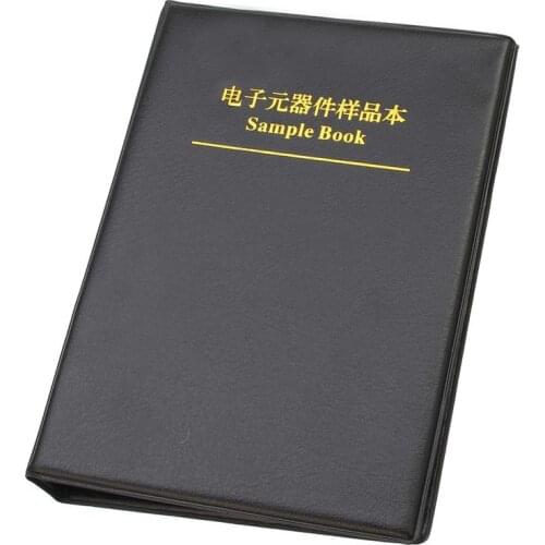 0402/0603/0805/1206 Electronic Component Resistor Capacitor Inductor Blank SMD Components Empty Sample Book