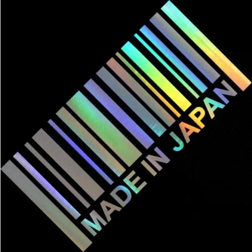 Personality Car Sticker 3D KK Vinyl Made In Japan Decal Reflective Laser Motorcycle Car Styling 16CM*8CM