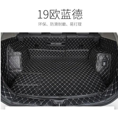 For Mitsubishi Outlander 2019 Cargo Liner Interior Accessories Carpet car styling Foot Trunk mat car trunk mat
