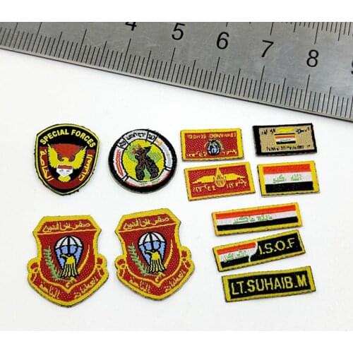 SoldierStory SS105 1/6 ISOF Golden Squadron Morale Medal Model Full Set Model For 12 '' Action Figure DIY Accessories