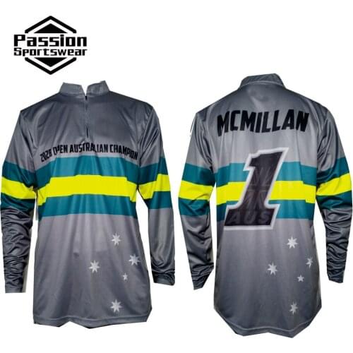 MOQ 5pcs Cycling BMX Jersey Champion Motocross Mountain Bike Clothes Bicycle