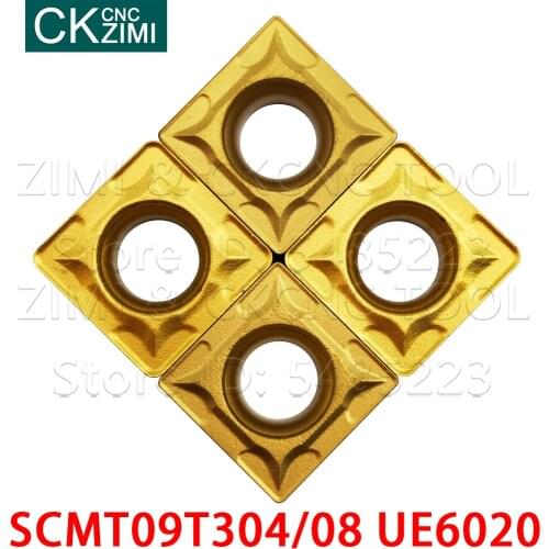 SCMT09T308 UE6020 SCMT09T304 UE6020 Carbide Insert External Turning Tools CNC Metal lathe tools high quality SCMT 09T3 for steel