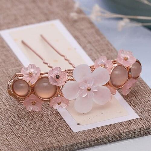 New Hand-made Antique Hair Decoration Pure And Fresh Hairpin Fringe Step Shake Hanfu Headgear BN