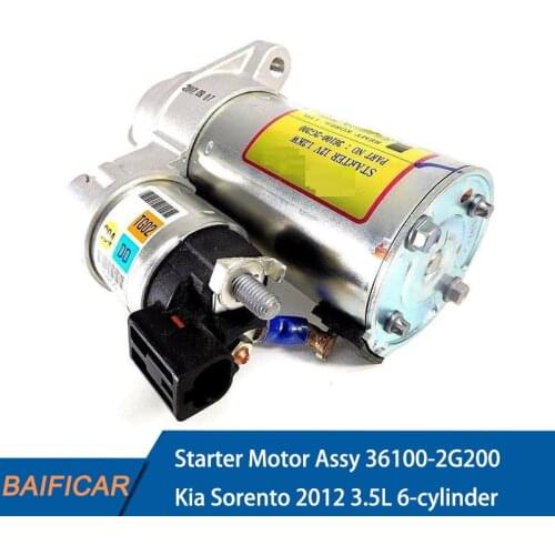 Baificar Brand New Starter Motor Assy 36100-2G200 361002G200 For Kia Sorento 2012 3.5L 6-cylinder