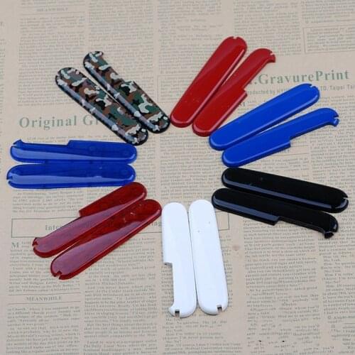 Shell knife surface smooth handle patch scabbard Replacement For VICTORINO 91mm Swiss Army Repair Tool parts