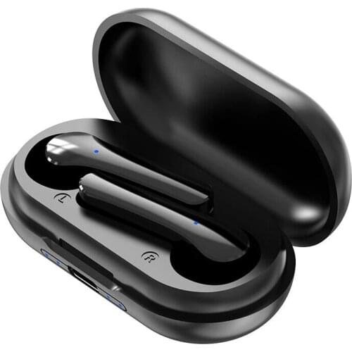 9D Stereo TWS bluetooth Earbuds Smart Touch BT5.0 Wireless Headphones with Mic Music Sport Type-C Fast Charging Earphones