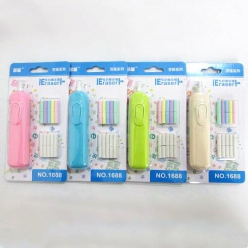 1pc Automatic Electric Rubber Eraser Battery Operated Erasers School Office Supply Student Artist Sketch Drawing Stationery Gift
