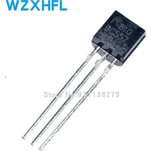 100PCS BC557B TO-92 BC557 TO92 557B new triode transistor
