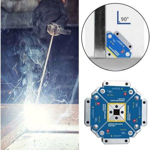 4pcs 28LBS Magnetic Welding Holders Multi-angle Solder Arrow Magnet Weld Fixer Positioner Ferrite Auxiliary Locator Tools