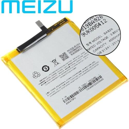 3900mAh For Meizu BA926 Battery Batterij Mobile Phone High Quality Replacement Batteria Batterie For Meizu BA926 AUCC+Tools