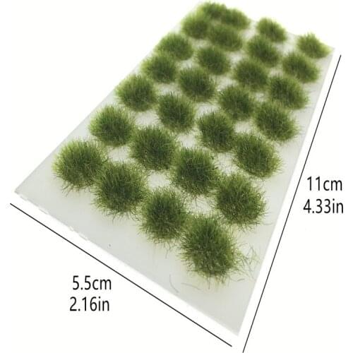 Architecture 5mm Flock Mixed Green Grass For Ho Train Layout Diorama Design Building Materials